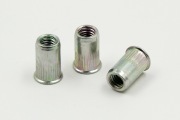 countersunk head knurled body rivet nut