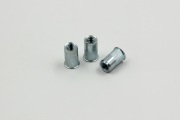 small countersunk head knurled body nuts