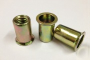 countersunk head round body rivet nut